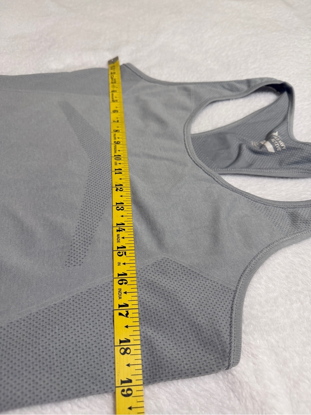Old Navy Gray Racerback Performance Tank - Picture 4 of 6